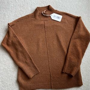 Pink Rose Caramel color sweater size M NWT